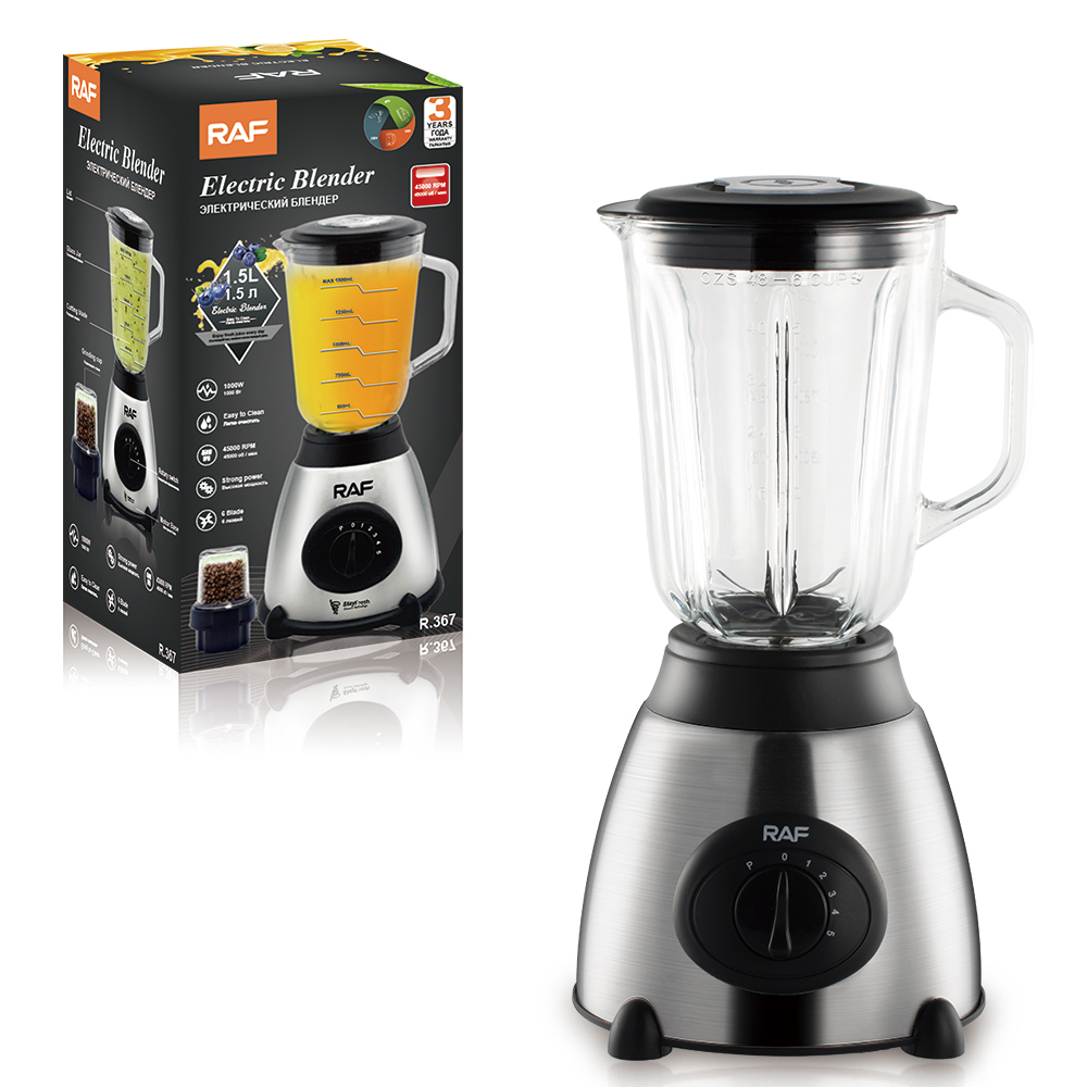 RAF Stakleni blender kapaciteta 1.5L