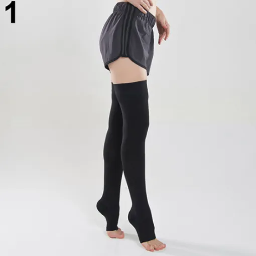 Kompresivne čarape za proširene vene od spandeksa – Unisex model za bolju cirkulaciju